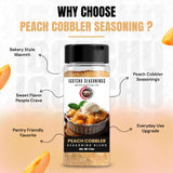Igotchu Seasonings Peach Cobbler Seasoning, Dessert Spice Blend for Peach Cobbler, Pies, Oatmeal, French Toast & Sweet Potatoes, Sweet Baking