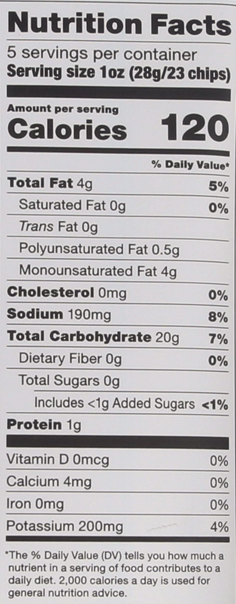 popchips Potato, Sea Salt, 5 oz