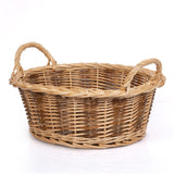 Rurality Small Empty Gift Basket to Fill Chocolate,Nuts,Coffee,Cookies for Women,Holiday,Easter,Mother's Day,Birthday,Present Hamper with Handle,Small