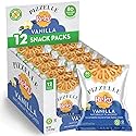 Reko Pizzelle Waffle Cookies, Individually Wrapped Single Serve Snack Packs - Italian Cookies with No Artificial Flavors, Colors or Preservatives - 5