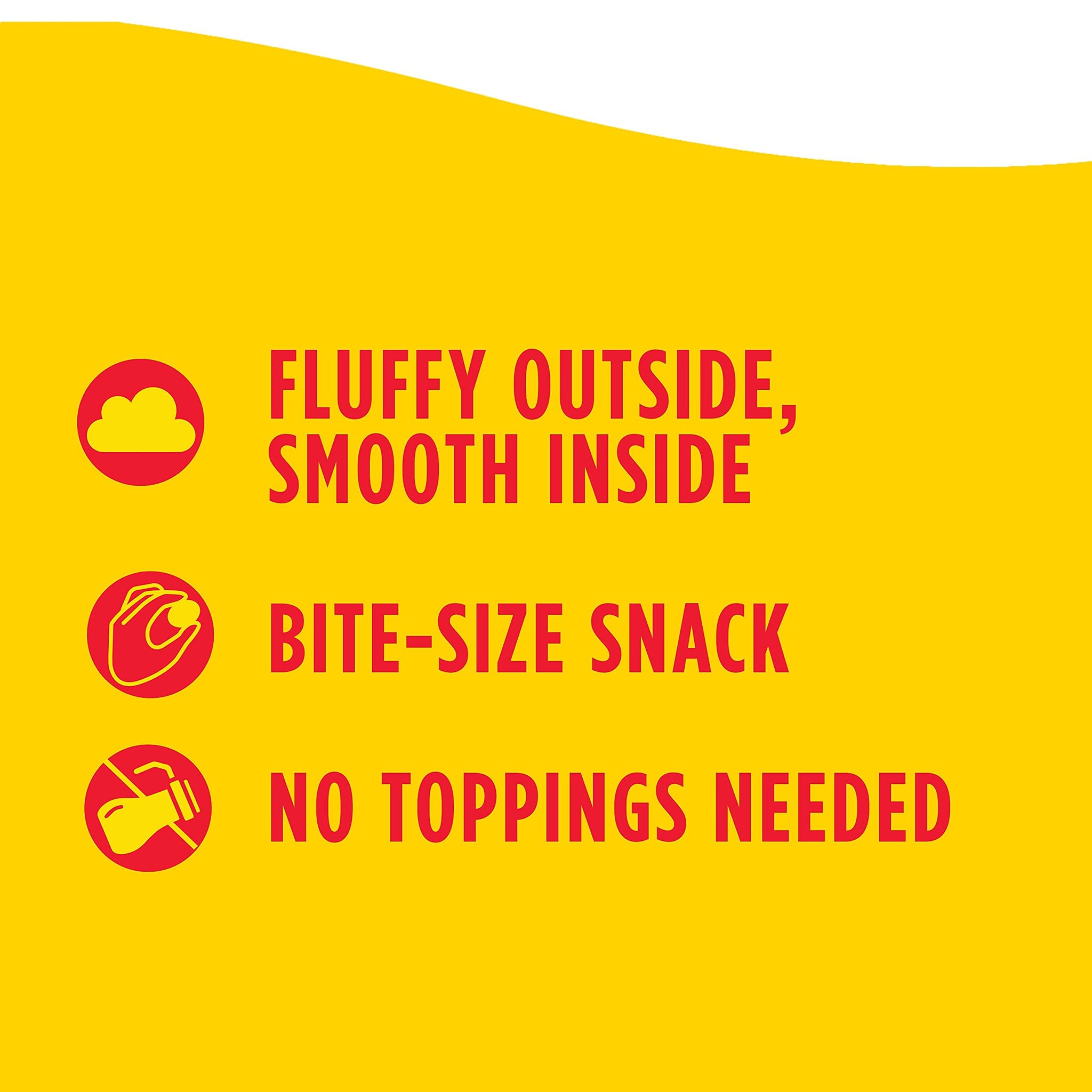 Eggo Stuffed Pancake Bites, Frozen Breakfast, All Day Kids Snacks, Chocolate, 10.15oz Box (18 Pancake Bites)