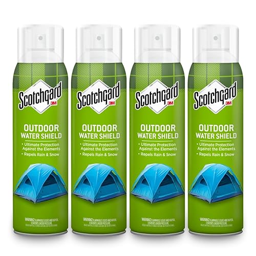 Scotchgard Heavy Duty Water Shield, Repels Water, Ideal For Outerwear, Tents, Backpacks, Canvas, Polyester And Nylon, 42 Ounces