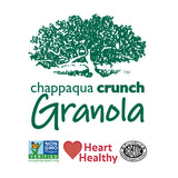 Chappaqua Crunch Simply Granola, Blueberries and Bananas - Custom Rolled Oats with Freeze Dried Blueberries and Bananas - Slightly Sweet, Heart