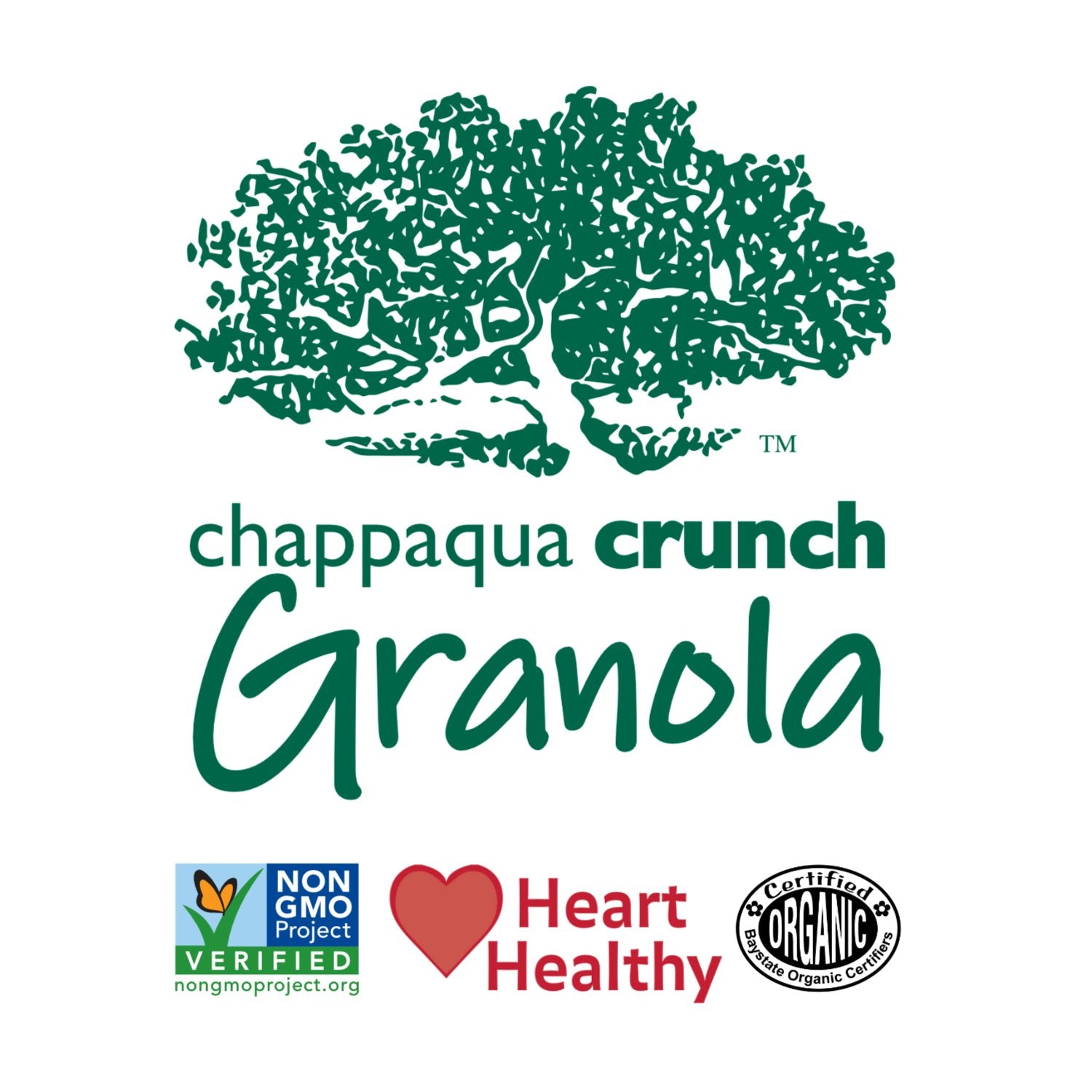 Chappaqua Crunch Simply Granola, Cranberry - Custom Rolled Oats with Sweetened Dried Cranberries - 13oz Pouch (Pack of 1)