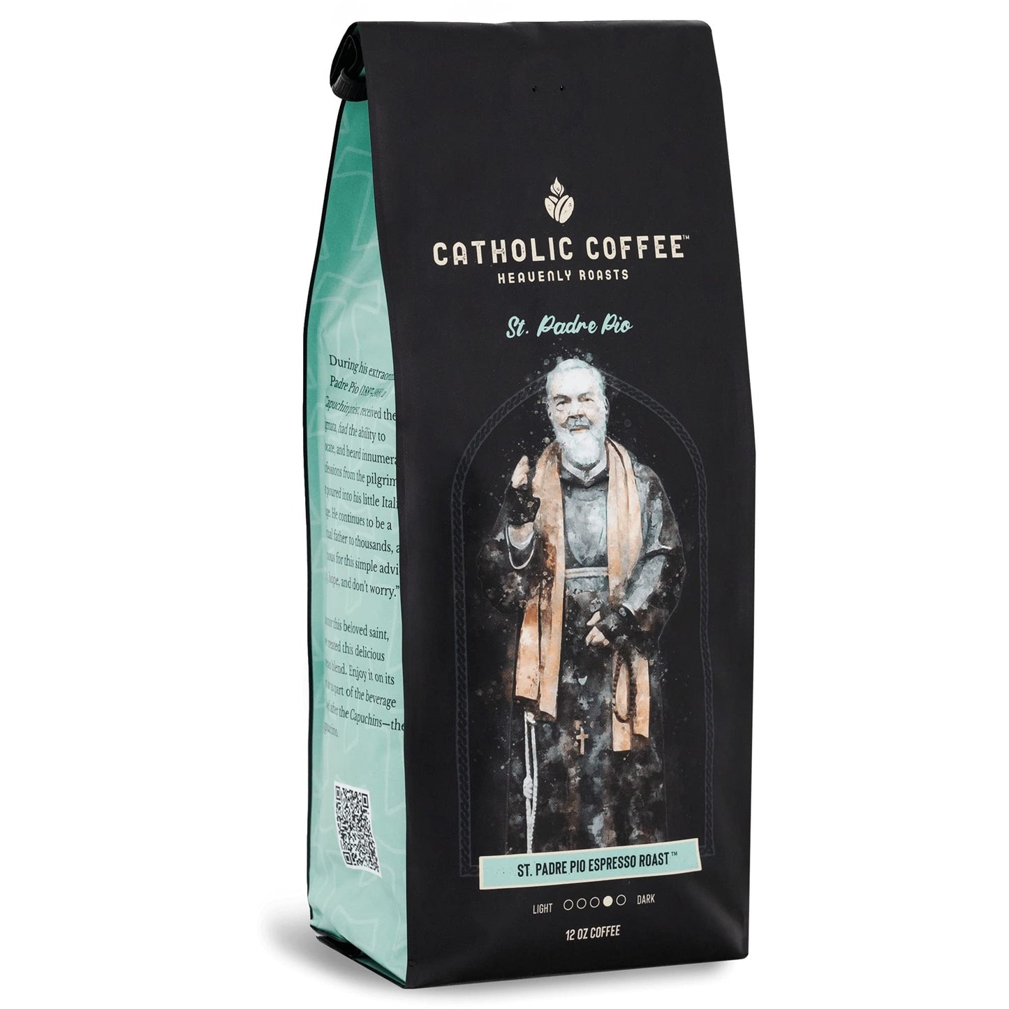 Catholic Coffee Variety Coffee Box (Whole Bean) (St. Therese, St. Joan of Arc, St. Michael, Padre Pio)