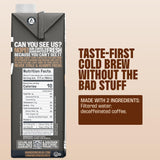 Wandering Bear Decaf Cold Brew Coffee - Bold, Smooth, No Sugar Added, Shelf-Stable, Ready to Drink, Gluten Free & Vegan Decaf Iced Cold Brewed Coffee
