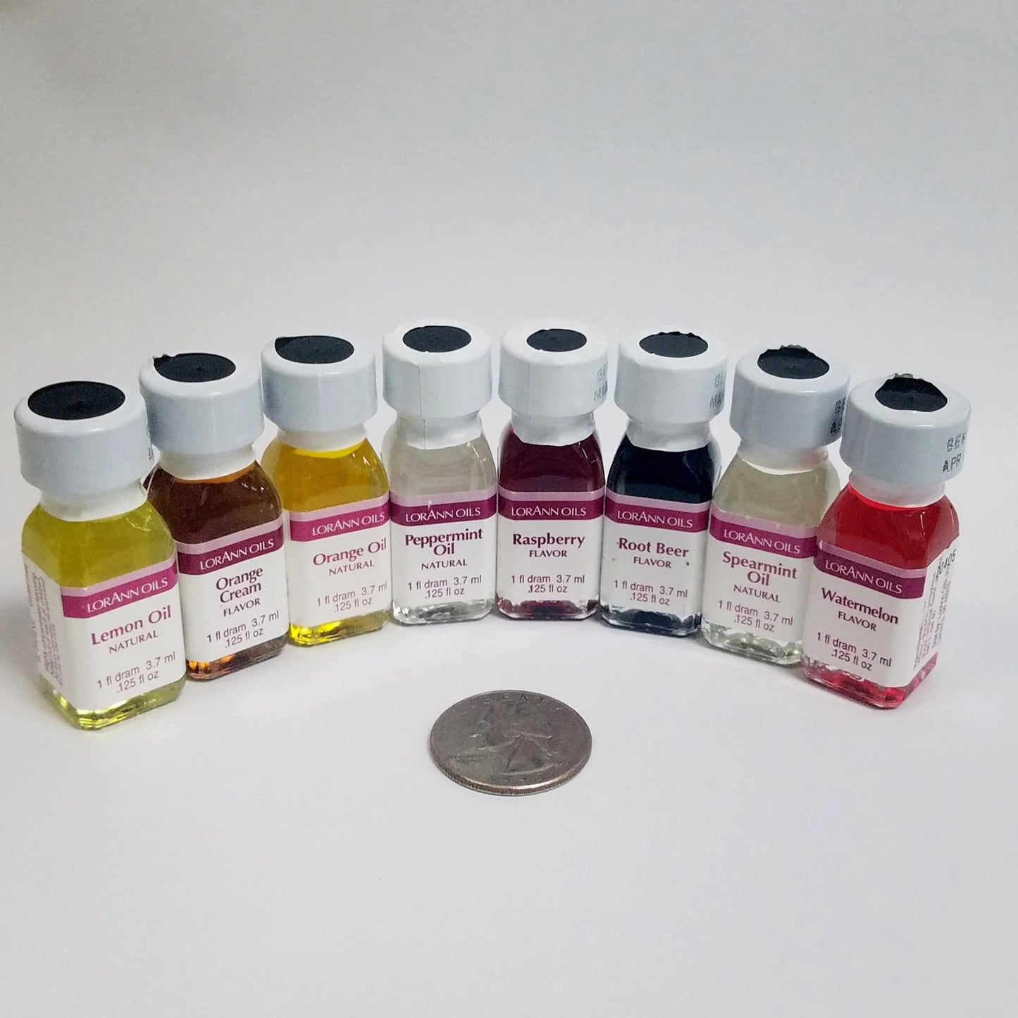 LorAnn SS Pack #1 of 12 Fruity Flavors in 1 dram bottles (.0125 fl oz - 3.7ml)