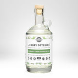Rustic Strength Natural Laundry Detergent, Rosemary & Mint, Color Safe, Sensitive Skin, HE Compatible, 24 oz Glass