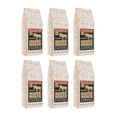 Moose Munch Gourmet Coffee by Harry & David, Milk Chocolate Peanut Butter Flavored Ground Coffee - 12 Ounce Bag (Case of 6)