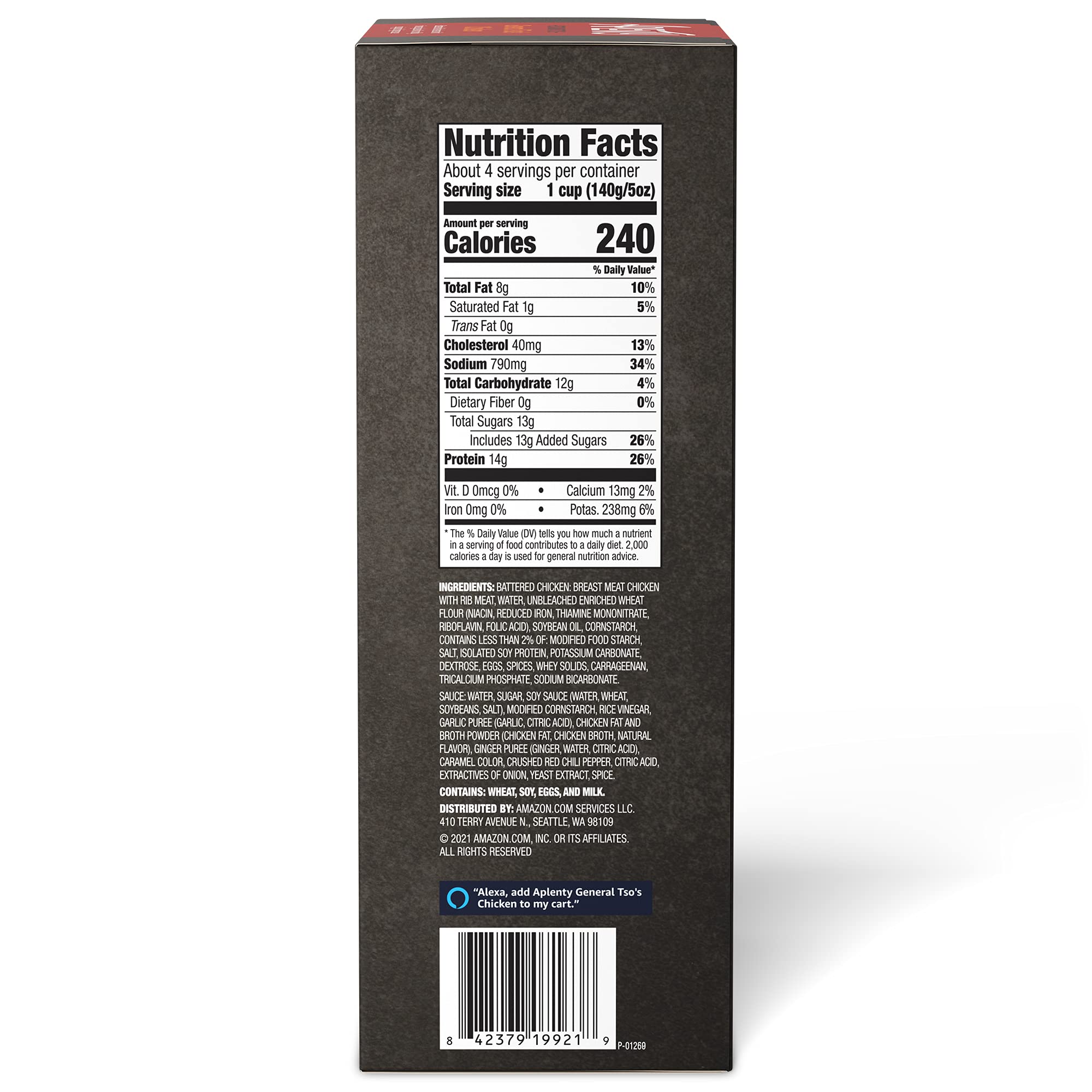 Aplenty General Tsos Chicken, 22 Oz