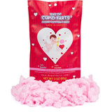 Bag of Cupid Farts Cherry Cotton Candy, 3oz Bag, Fun Valentine's, Wedding, Sweetheart, Birthday Gift, 1 Pack