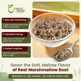Organic Way Marshmallow Root | Herbal Tea (Althaea officinalis) Cut & Sifted - European Wild-Harvest | Organic & Kosher Certified | Non GMO & USDA