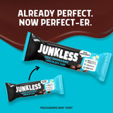 JUNKLESS Classic Chewy Granola Bars - Chocolate Chip and Peanut Butter Chocolate Chip, Gluten-Free, Non-GMO, Lower Sugar, Healthy Snacks for Kids