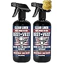 Best Vest Bulletproof Vest Odor Eliminator Spray for Body Armor, Police Gear & Tactical Gear, Clean Linen, 16oz (2 Pack)