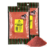 Asia Trans Li Hing Mui Crack Seed Plum Powder | Hawaiian Favorite | Sweet, Sour, & Salty Dried Asian Umeboshi Topping for Desserts and Snacks (2 Pack