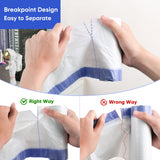 Trash Bag 8 Gallon Medium Drawstring Garbage Bags for 8 Gallon Trash Cans, Kitchen Bedroom Bathroom Living room Office Restaurant Thickened Stretchy