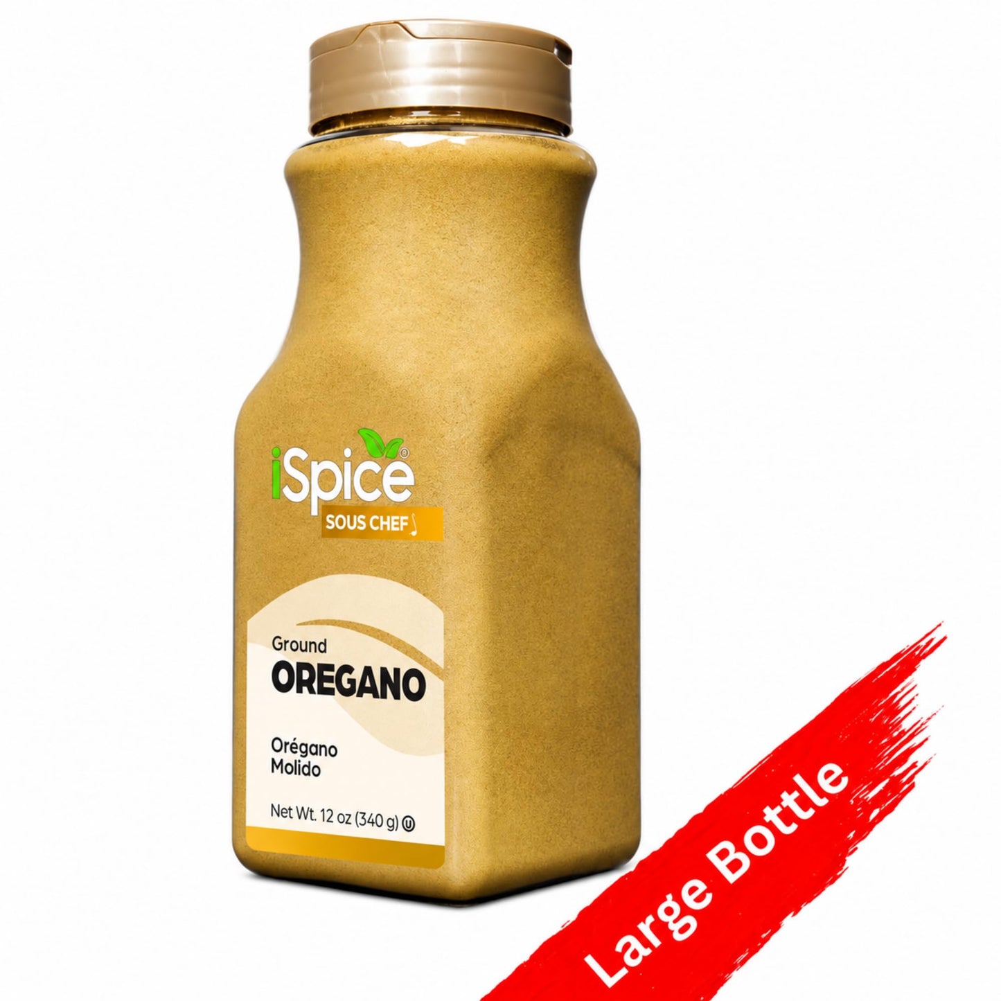 iSpice | Oregano Ground | 12 oz | Bulk Size | Premium Herbs | Kosher