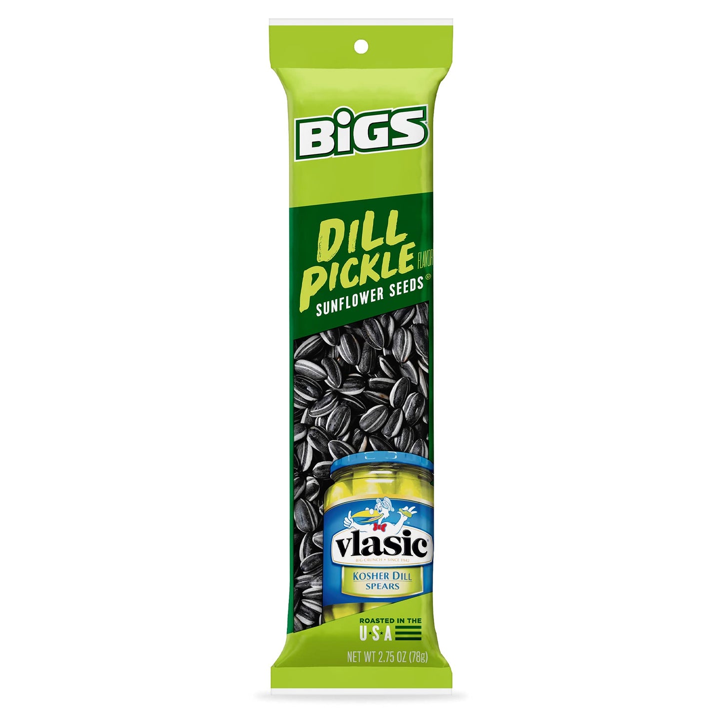 BIGS Sunflower Seeds Slammer, Vlasic Dill Pickle Flavor, 2.75 oz.