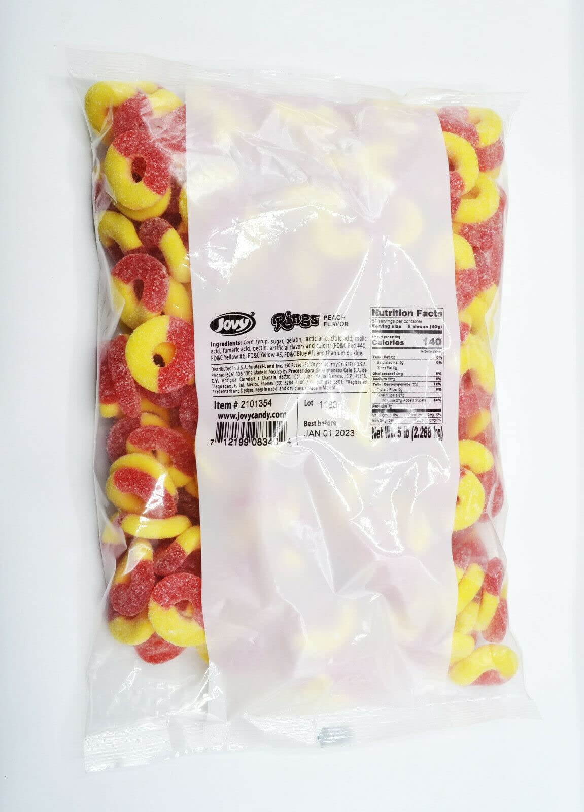 Peach Gummy Rings