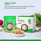Soeos Konjac Noodles, Spaghetti Pasta, 8.8 oz (250g)*6 Pack, Low Calorie, Low Carb, Keto and Paleo Friendly Shirataki Noodle, Gluten-Free, Fat Free