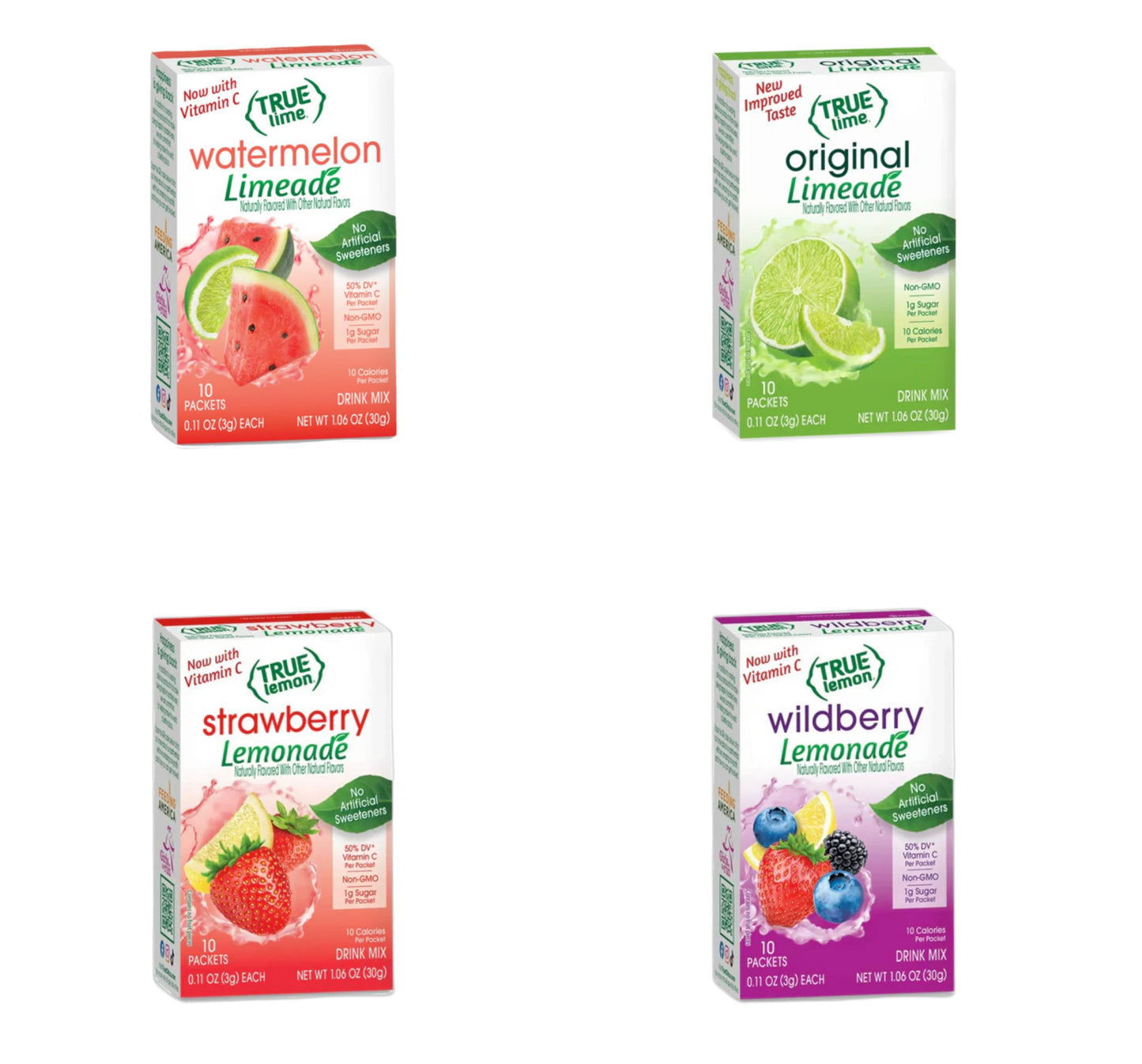 True Citrus Lemonade and Limeade Variety Pack