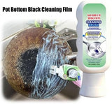 EASLIF Pot Bottom Black Stain Remover - Black Cleaning Film, Powerful Grease and Grime Cleaner for Pots & Pans, Kitchen Burnt Residue Remover Paste