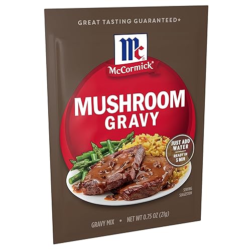 McCormick Mushroom Gravy Mix, 0.75 oz