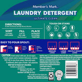 Member's Mark Liquid Laundry Detergent, Paradise Splash, 196 Fl Oz (127 Loads)