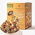 Leonessa Dubai Chocolate Cones with Pistachio Kunafa | Made with Premium Belgian Chocolates | Kunafa Chocolate | Chocolates de Dubai - 4.7 oz