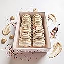 French Macaron Bites® Cookies Gift Box | Cake Batter Flavor | Gourmet Assortment | 12 Count Bakery Dessert Sampler | Fresh, Sweet, and Ready to Eat