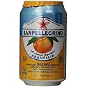 San Pellegrino - Aranciata (Orange) Soda, (12)- 11.15 oz. Cans