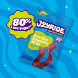 Joyride Sour Blue Raspberry Strips, 3.5 oz