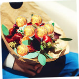 Zerodeko 80pcs Elegant Chocolate Bouquet Holders Candy Bouquet Wrappers Wedding Chocolate Packaging Party Display Cups