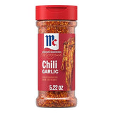 McCormick Seasoning, Chili Garlic, Signature Seasonings, No Artificial Flavors, No MSG Added, Spicy & Savory Blend of Chili & Garlic, Shake On