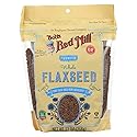 BOB'S RED MILL, Flaxseeds, Gluten Free, Pack of 6, Size 13 OZ, (Gluten Free Kosher)6