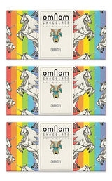 OmNom Caramel + Milk "Pride Bar" | Icelandic Bean To Bar Chocolate by OMNOM CHOCOLATE REYKJAVIK | 3 x 60g Bar