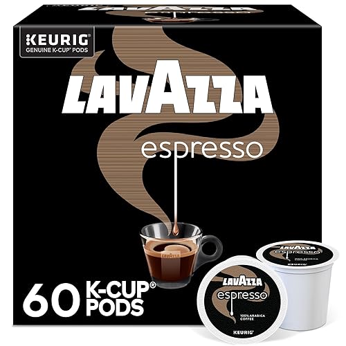 Lavazza Espresso, Single-Serve Keurig K-Cup Pods, Medium Roast Coffee, 60-Count Box (6 Packs of 10)