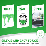 KLEAR Kryptonite Multipurpose Glass Cleaner | Powerful Cleaning Combo of 5 in 1 | Glass Friendly & Alcohol-Free Glass Cleaner| Coat, Relax, Rinse | 2