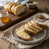 The Rustik Oven Sourdough Bread, Bread Free From Artificial Colors and Flavors, 16 Oz Loaf