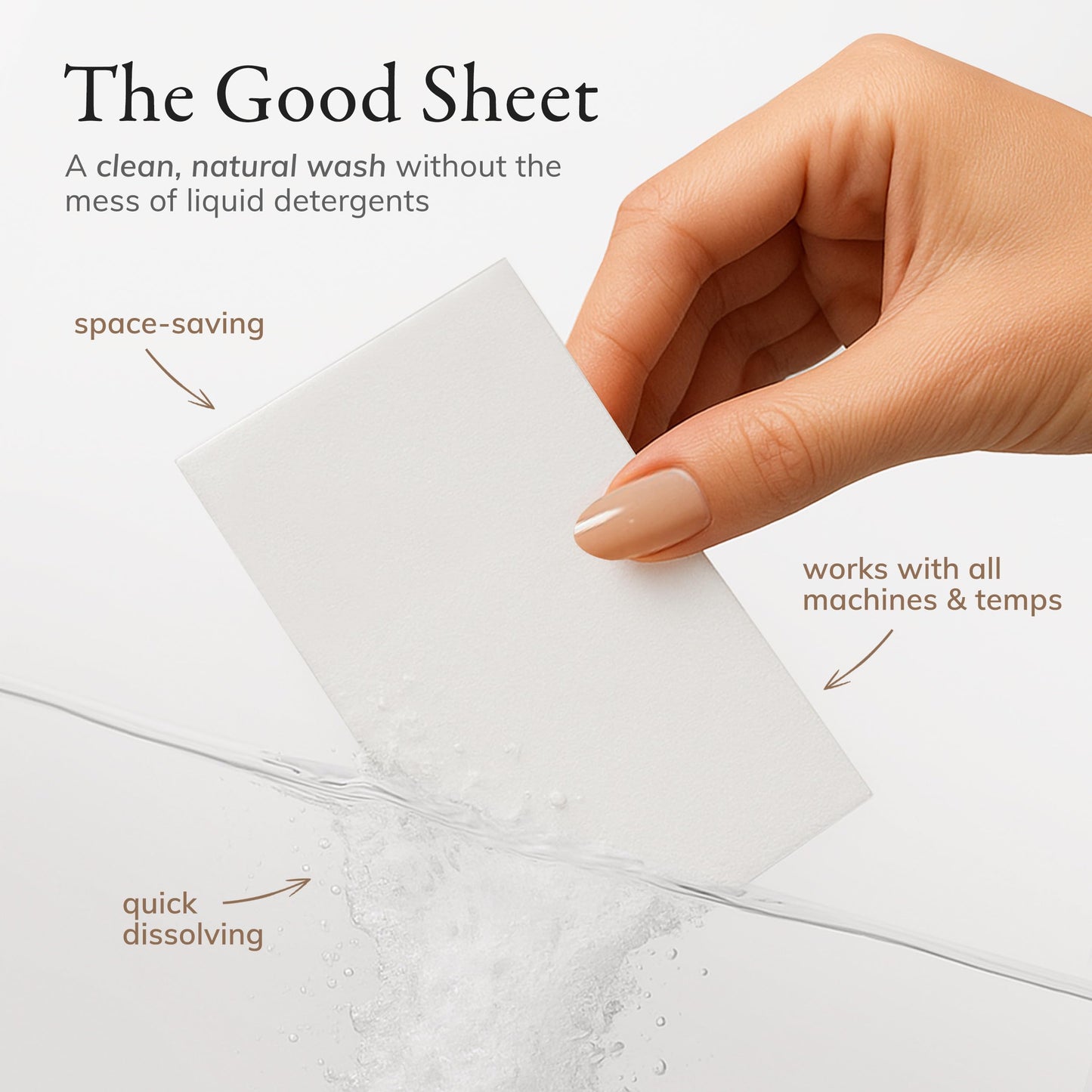 L?D Laundry Sheets | Laundry Detergent Sheets For Washing Clothes | Home Essentials & Travel Essentials | Easy To Use | Plant-Based | Lux Linen Scent