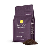 Balance by Tamar Date Coffee | Organic Ground Blend of Coffee & Whole Dates | Low Acid | Less Caffeine | Healthy Sweetness | Boost of Energy | Medium