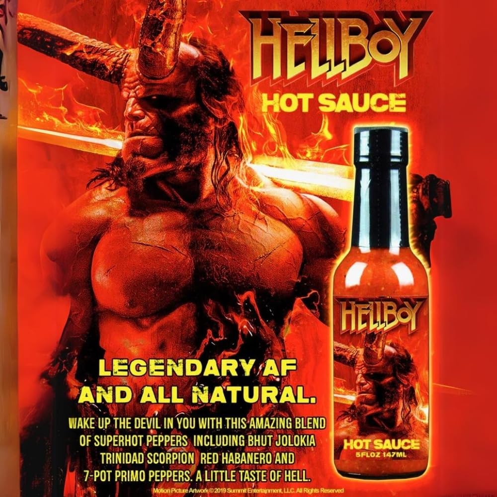 Hellboy Legendary AF Hot Sauce