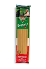 Crispa Spaghetti #3 | Premium Durum Wheat Semolina | 1lb (16oz) Pack | Italian-Style Long Noodles Made from Pure Quality Ingredients