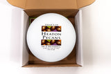 Heaton Pecans Milk Chocolate Covered Pecan Halves, Mother's Day Gifts, Candied Pecans Gift Tin, Gourmet Snack, Holiday Nuts Gift, Teacher Gifts