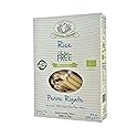 Rustichella d'Abruzzo Organic Rice Penne Rigate - 250g Gluten-Free Italian Pasta Made with Organic Rice Flour - Ideal for Light Olive Oil Sauces