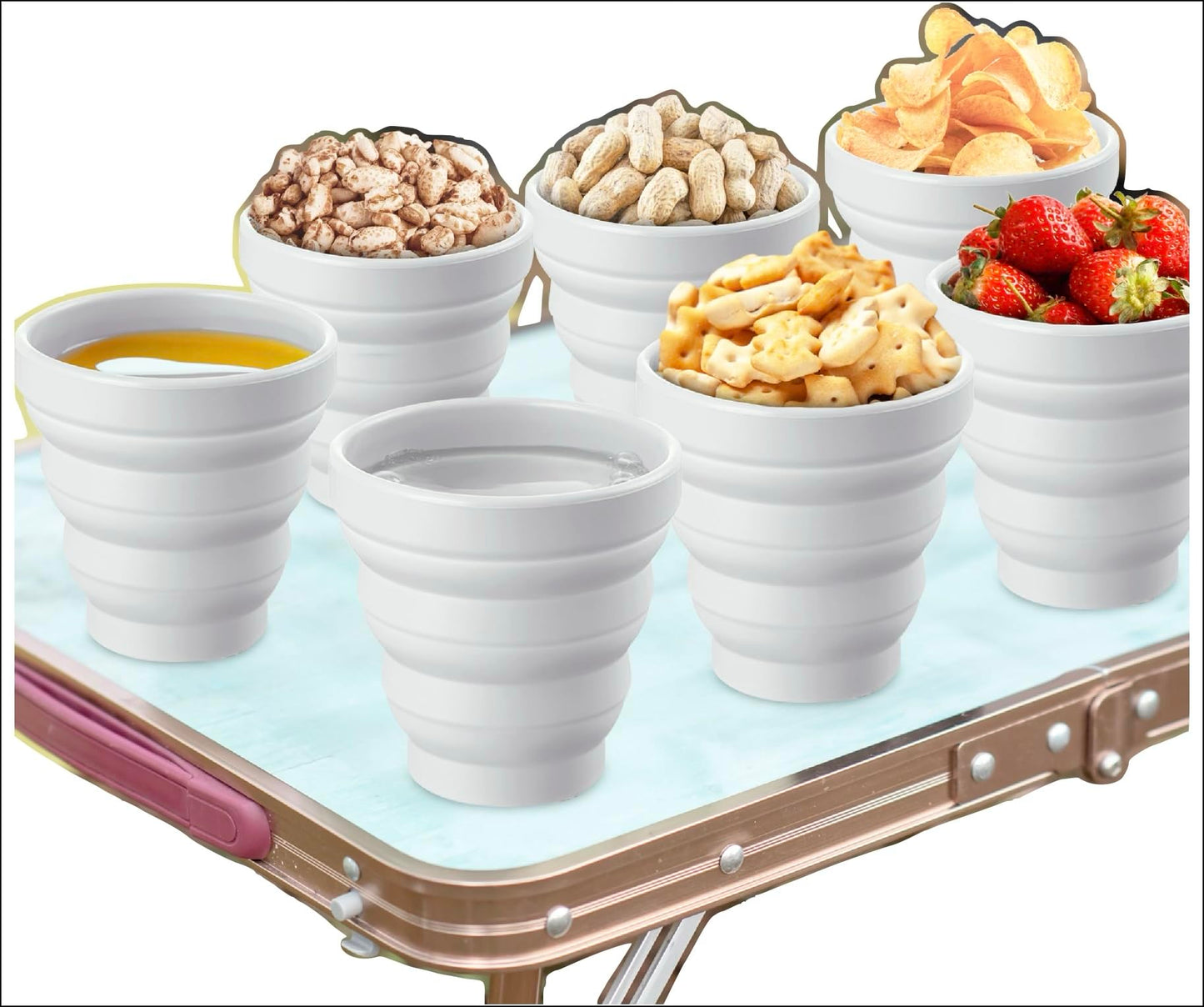 Kirkland Signature Pecan Halves, Baking Nuts, 2 lbs Item 203444. Bundle with MORALZA Silicone Collapsible Cup 200ml - 2 Items.