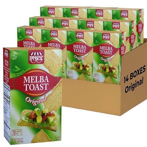 Only Kosher Candy Melba Toast Flatbread Crackers Classic Original Kosher Parve with No Artificial Flavor, Fresh Natural Ingredients, Kosher Certified