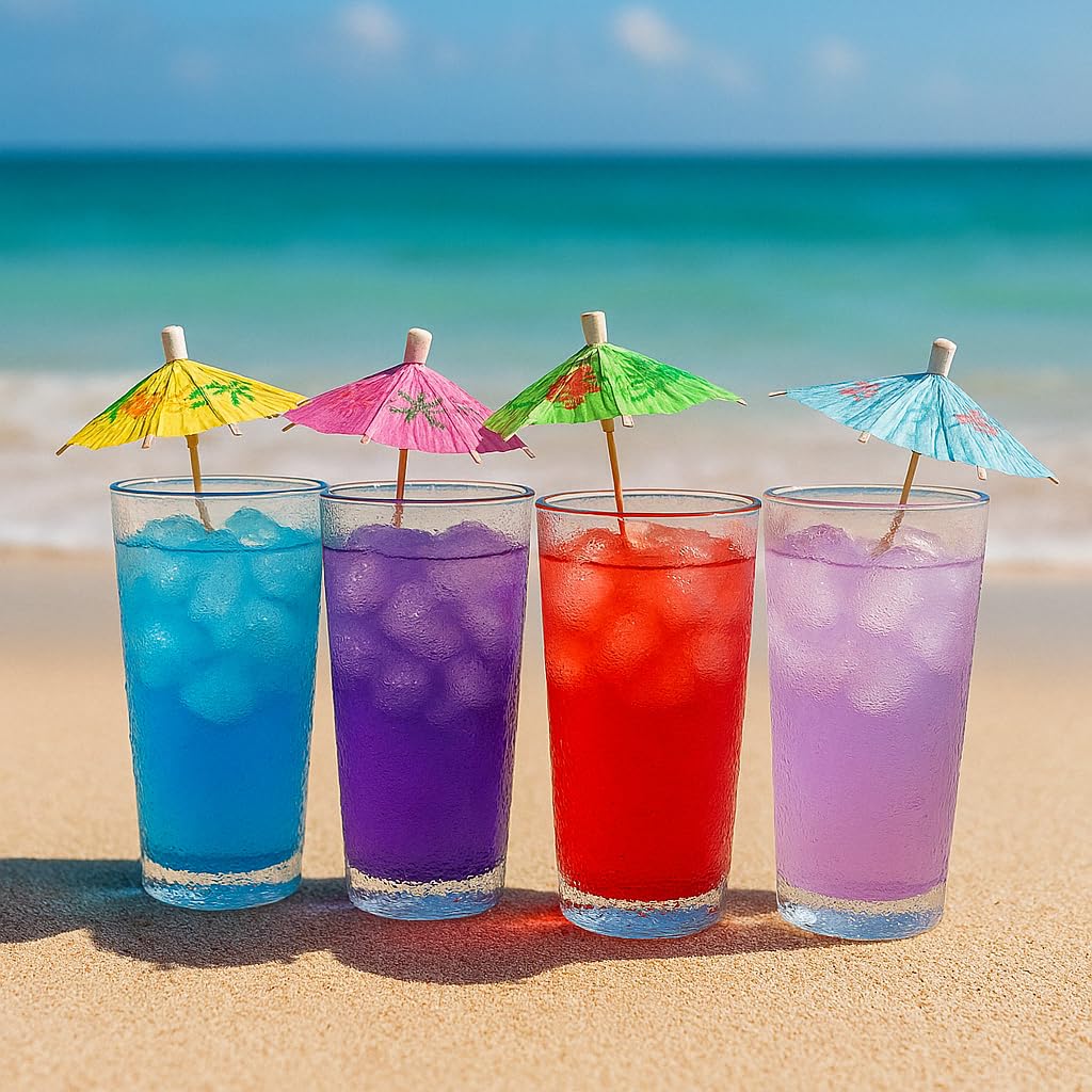 Wyler's Light Island Punch Singles to Go, Variety Pack, Fruity Red Punch, Purple Berry Wave, Berry Jammer and Blue Ocean Breeze, 1 Box (40 Single