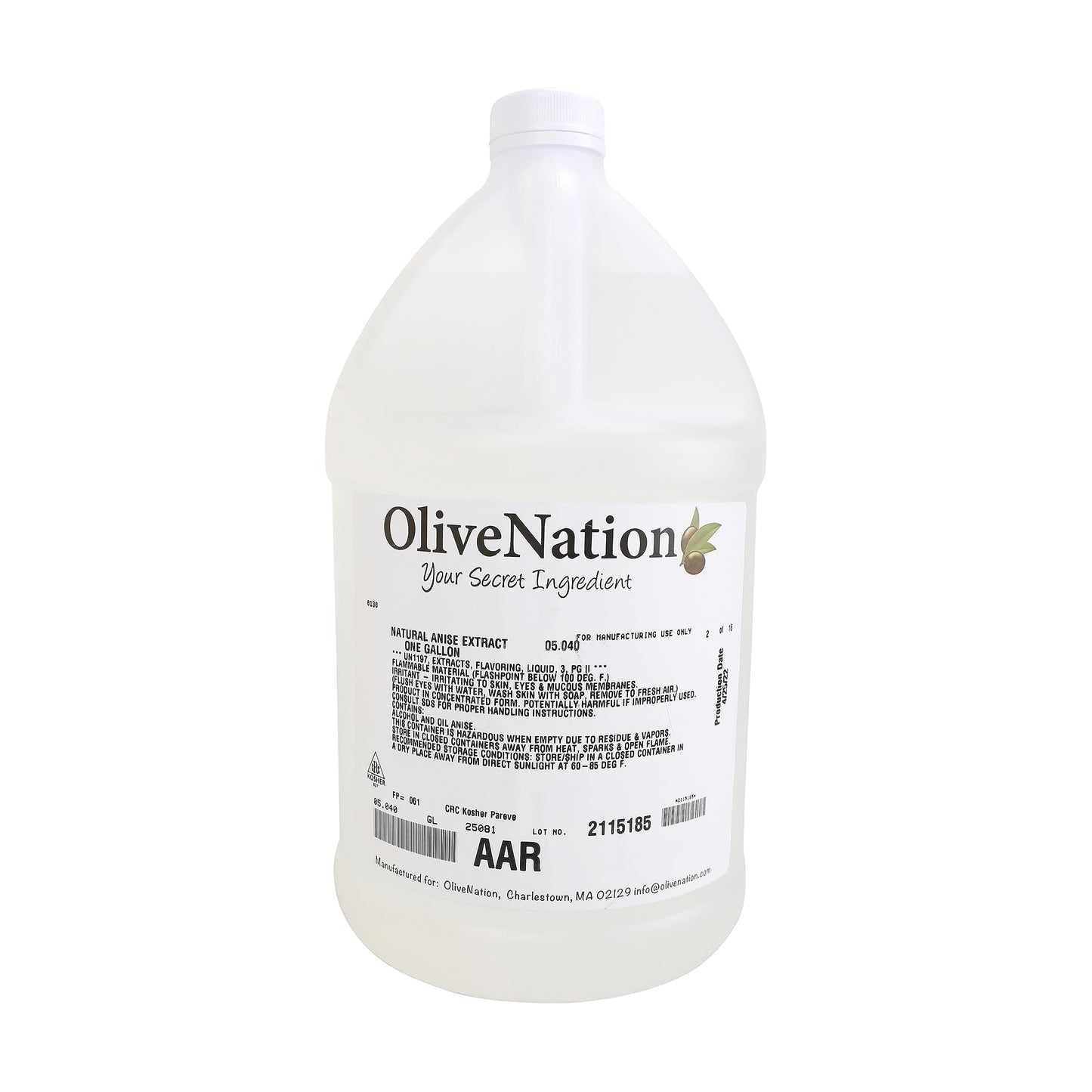 OliveNation Star Anise Extract Brewing Flavor, TTB-Approved, Non-GMO, Gluten Free, Kosher, Vegan - 4 ounces