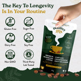 Dodjivi Organic Reishi Mushroom Coffee, Sustained Energy & Focus, Instant Coffee, Arabica with Adaptogenic Herbs, Sugar-Free, Vegan, Keto-Friendly